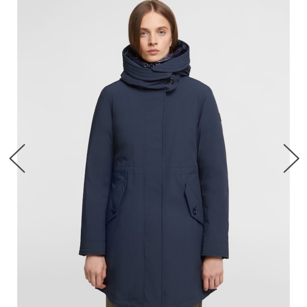 Woolrich Women’s 3-in-1 Military Parka XS Navy